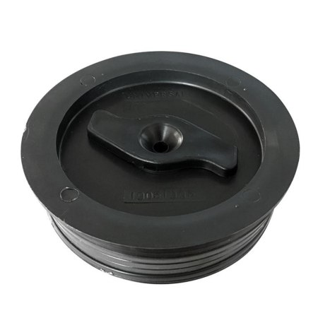 Tappo Espansione Chiuso Diametro 100 Nero 