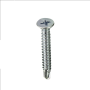 Vite Ferro Zincato Testa Piatta