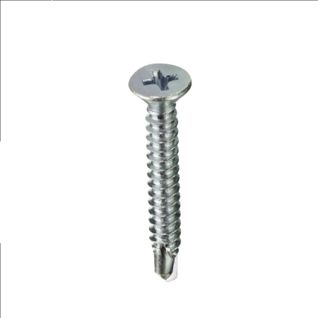 Vite Ferro Zincato Testa Piatta