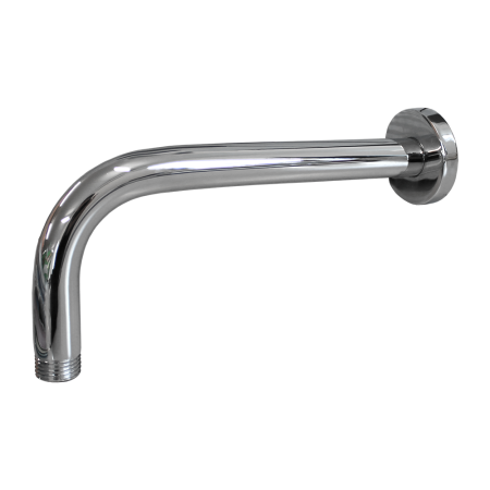 Braccio Doccia Tondo Rosone Cromato 