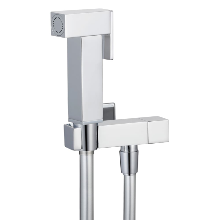 Kit Doccetta Idroscopino Quadro Cromato Ottone 