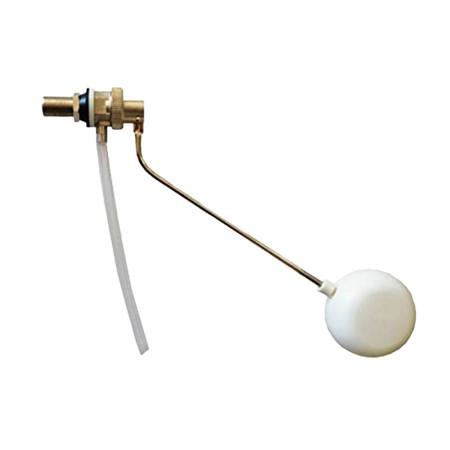 Galleggiante Super Silenzioso Idrocover Sfera Bianca Ottone 3/8