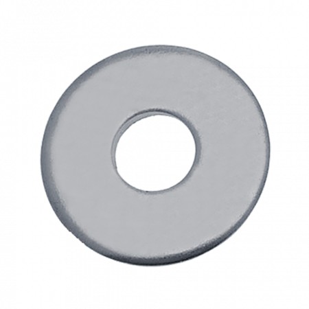 Rosetta  Rotonda Acciaio Diametro Foro 1/2