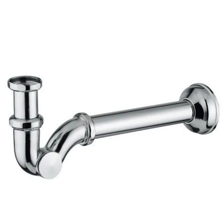 Sifone Ad Esse  Metallo Cromato Per Lavabo Bidet