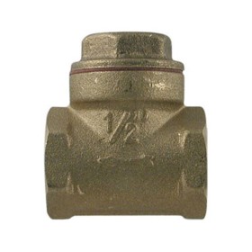 Valvola Ritegno Clapet Ottone Tenuta Sede Gomma