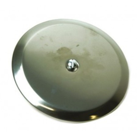 Piastra Acciaio Inox Con Vite