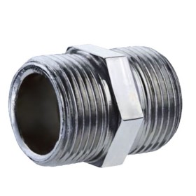 Raccordo Niples MM Acciaio 1 Busta 5 Pezzi