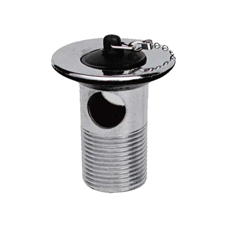 Piletta Cieca Tappo Gomma Con Troppo Pieno