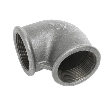 Raccordo Gomito Zincato FF Zincato 90 Gradi 1 Busta 5 Pezzi