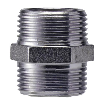 Raccordo Niples Ottone Cromato 1 Busta 5 Pezzi