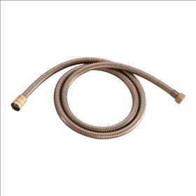 Laccio Doccia Doppia Aggraffatura Ottone Bronzato 2 Metri