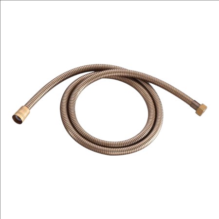 Laccio Doccia Doppia Aggraffatura Ottone Bronzato 2 Metri