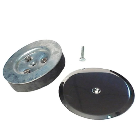 Tappo Ad Espansione 3 Viti Acciaio Con Piastra e Vite