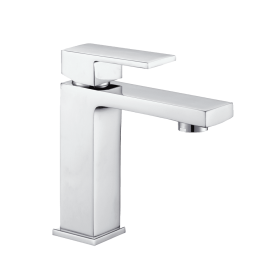 Miscelatore Lavabo Serie Town Cromato Quadro