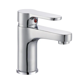 Rubinetto Miscelatore Lavabo Serie Blus Cromato 