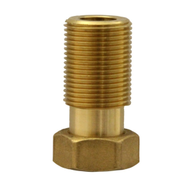 Raccordo Prolunga Con Dado Girevole 3/4 Ottone Dorato