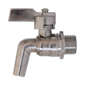 Rubinetteria Sfera Curvo Botti 1/2 Inox