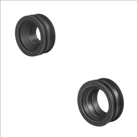 Morsetto Nero Curve Tecniche 53 Diametro Esterno 1 Busta 50 Pezzi