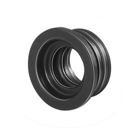 Morsetto Nero Curve Tecniche 40 Diametro Esterno 1 Busta 50 Pezzi