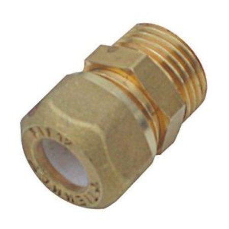 Raccordo Niples Maschio Tubo Rame 1 Busta 5 Pezzi