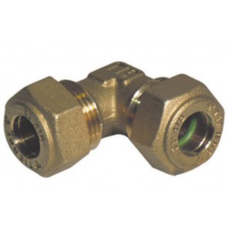 Raccordo Gomito Doppio Bicono Tubo Rame 1 Busta 5 Pezzi